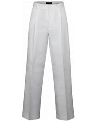 Moorer - Ofilia Pleated Trousers - Lyst