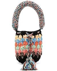 Alanui - Crochet-knit Cotton Mini Bag - Lyst