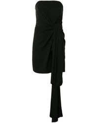 16Arlington - Strapless Draped Mini Dress - Lyst