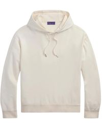 Ralph Lauren - Drawstring Hoodie - Lyst