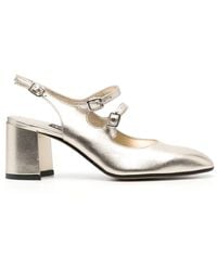 CAREL PARIS - Banana 65Mm Slingback Pumps - Lyst