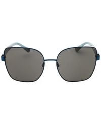 Anne Klein - Braided Oversized-Frame Sunglasses - Lyst