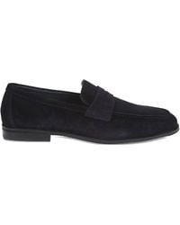 Doucal's - Mocasines penny con puntera redonda - Lyst