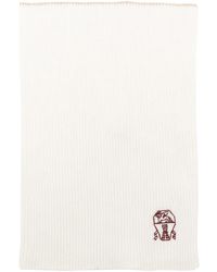 Brunello Cucinelli - Embroidered Cashmere Neck Warmer - Lyst