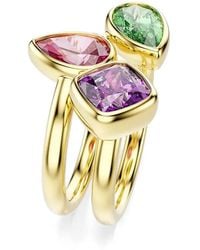 Swarovski - Imber Ringe Im Schichtdesign Mit Kristallen - Lyst