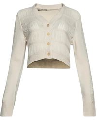 DIOTIMA - Cardigan Crop À Design Texturé - Lyst