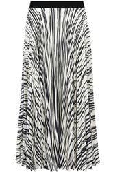 Proenza Schouler - Korine Chiffon-Crepe Pleated Skirt - Lyst