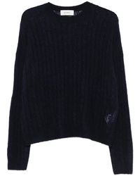 Lisa Yang - Amabel Open-Knit Long-Sleeve Jumper - Lyst