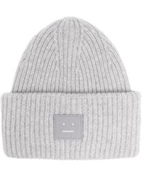 Acne Studios - ロゴアップリケ ビーニー - Lyst