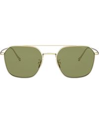 Giorgio Armani Occhiali da sole modello aviator - Metallizzato