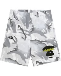Aape By A Bathing Ape - Short De Sport À Imprimé Camouflage - Lyst