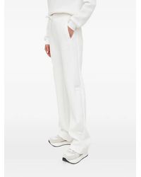 Guess - Drawstring Logo-Patch Track Pants - Lyst