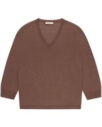 Slowear - V-Neck Regular-Fit T-Shirt - Lyst