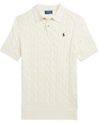Polo Ralph Lauren - Polo En Maille Torsadée - Lyst
