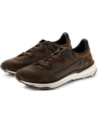 Herno - Sneaker Maggiore Aus Veloursleder Und Netzmesh - Lyst
