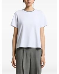 Peserico - Crew Neck T-Shirt - Lyst