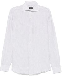 Dell'Oglio - Striped Shirt - Lyst