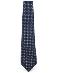 Canali - Cravatta Con Motivo Geometrico - Lyst