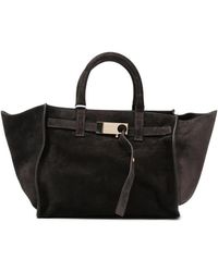 Benedetta Bruzziches - Suede Buckle-Fastening Tote Bag - Lyst