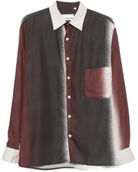 Costumein - Gradient-Print Long-Sleeve Shirt - Lyst