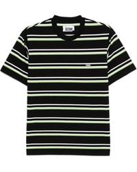 Izzue - Striped Logo T-Shirt - Lyst