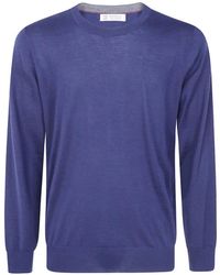 Brunello Cucinelli - Cashmere And Silk Lightweight Sweater - Lyst