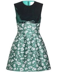 Markarian - Jolie Floral-Brocade Mini Dress - Lyst