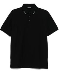 Emporio Armani - ロゴジャカード ポロシャツ - Lyst