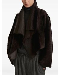 Yves Salomon - Draped Lambskin Jacket - Lyst