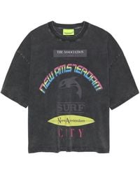 New Amsterdam - Announcement Logo-Print T-Shirt - Lyst