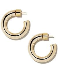 Jennifer Fisher - Orecchini A Cerchio Samira Con Finitura Lucida - Lyst