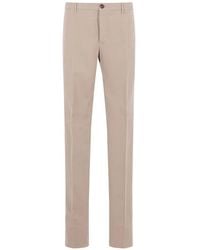 Incotex - Pressed-Crease Trousers - Lyst