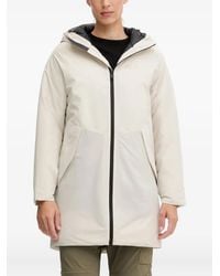 Jack Wolfskin - Frost Haven Hooded Zip-fastening Coat - Lyst