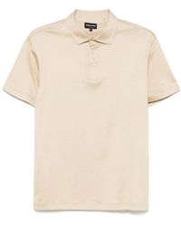 Giorgio Armani - Short-Sleeved Polo Shirt - Lyst