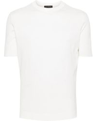 Dell'Oglio - Crew-Neck Cotton T-Shirt - Lyst