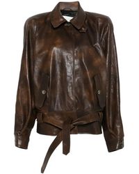 Magda Butrym - Belted Jacket - Lyst