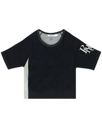 Rhude - Logo-Print Raglan-Sleeve Top - Lyst