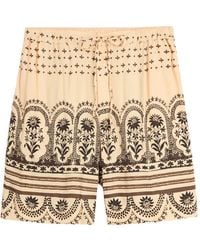 Cmmn Swdn - Nabil Floral-Print Shorts - Lyst
