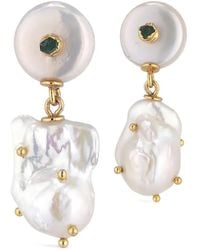 FENOMENA - Baroque Pearl Earrings - Lyst