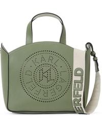 Karl Lagerfeld - Kleine K/Circle Tasche - Lyst