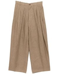 Hed Mayner - Pantalon Ample À Design Plissé - Lyst