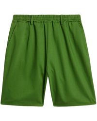 Ami Paris - Katoenen Bermuda Shorts - Lyst