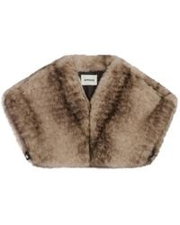 Apparis - Devin Faux-Fur Stole Scarf - Lyst