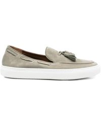 Fratelli Rossetti - Mocassins En Cuir Grainé À Pampilles - Lyst
