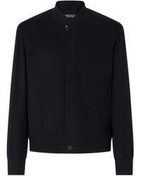 ZEGNA - Oasi Cashmere-Elements Bomber Jacket - Lyst