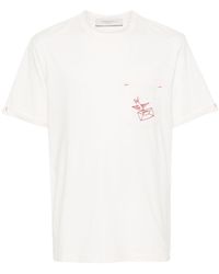 Golden Goose - T-Shirt mit Stickerei - Lyst