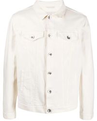 Brunello Cucinelli - Long-sleeve Denim Jacket - Lyst