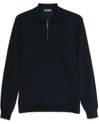 Drumohr - Wool Polo Shirt - Lyst