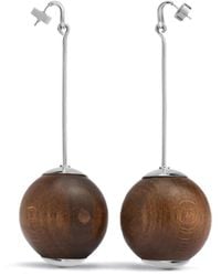 Jacquemus - Les Grandes Boucles Nodo Oorbellen - Lyst