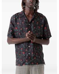 Endless Joy - Rose-Print Short-Sleeve Shirt - Lyst